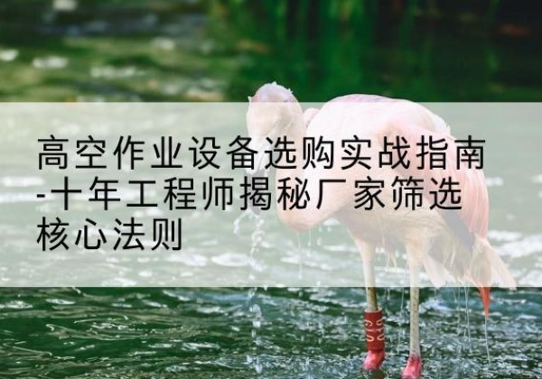 察哈尔右翼后旗剪叉式升降机厂家-高空作业设备选购实战指南-十年工程师揭秘厂家筛选核心法则
